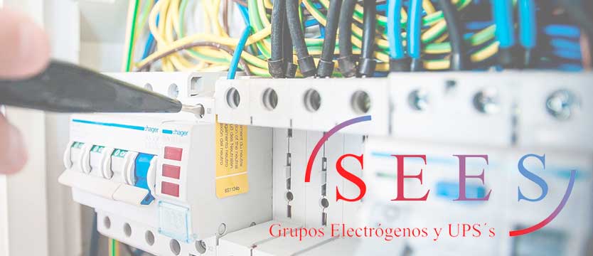 Contactar con SEES. Sistemas Energéticos de Emergencia y Seguridad. Grupos electrógenos.